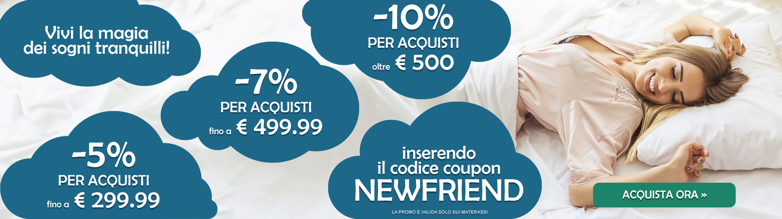 Vivi la magia dei sogni tranquilli!